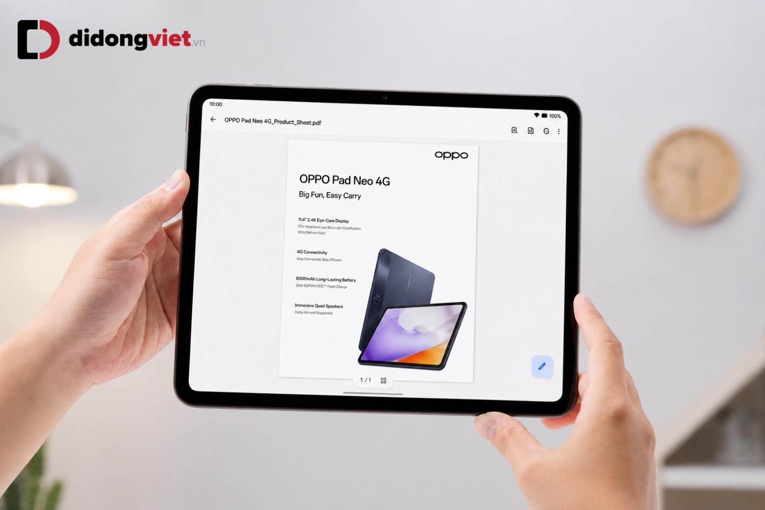 So sánh Samsung Galaxy Tab A11 Plus và OPPO Pad Neo 4G khác gì? 12 So sánh Samsung Galaxy Tab A11 Plus và OPPO Pad Neo 4G màn hình