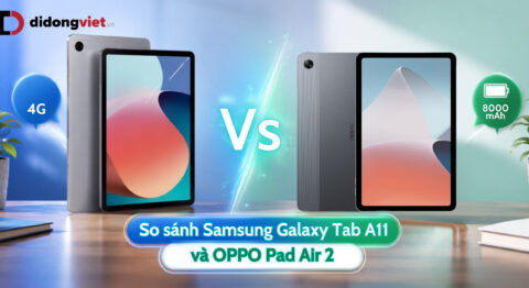 So sánh Samsung Galaxy Tab A11 và OPPO Pad Air2