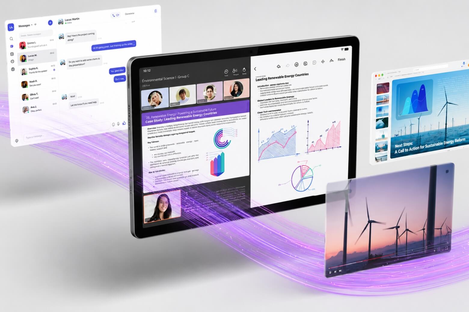 So sánh Samsung Galaxy Tab S10 Lite và Lenovo Idea Tab 5G: Máy nào tốt cho học tập? 12 So sánh Samsung Galaxy Tab S10 Lite và Lenovo Idea Tab 5G giao diện ZUI