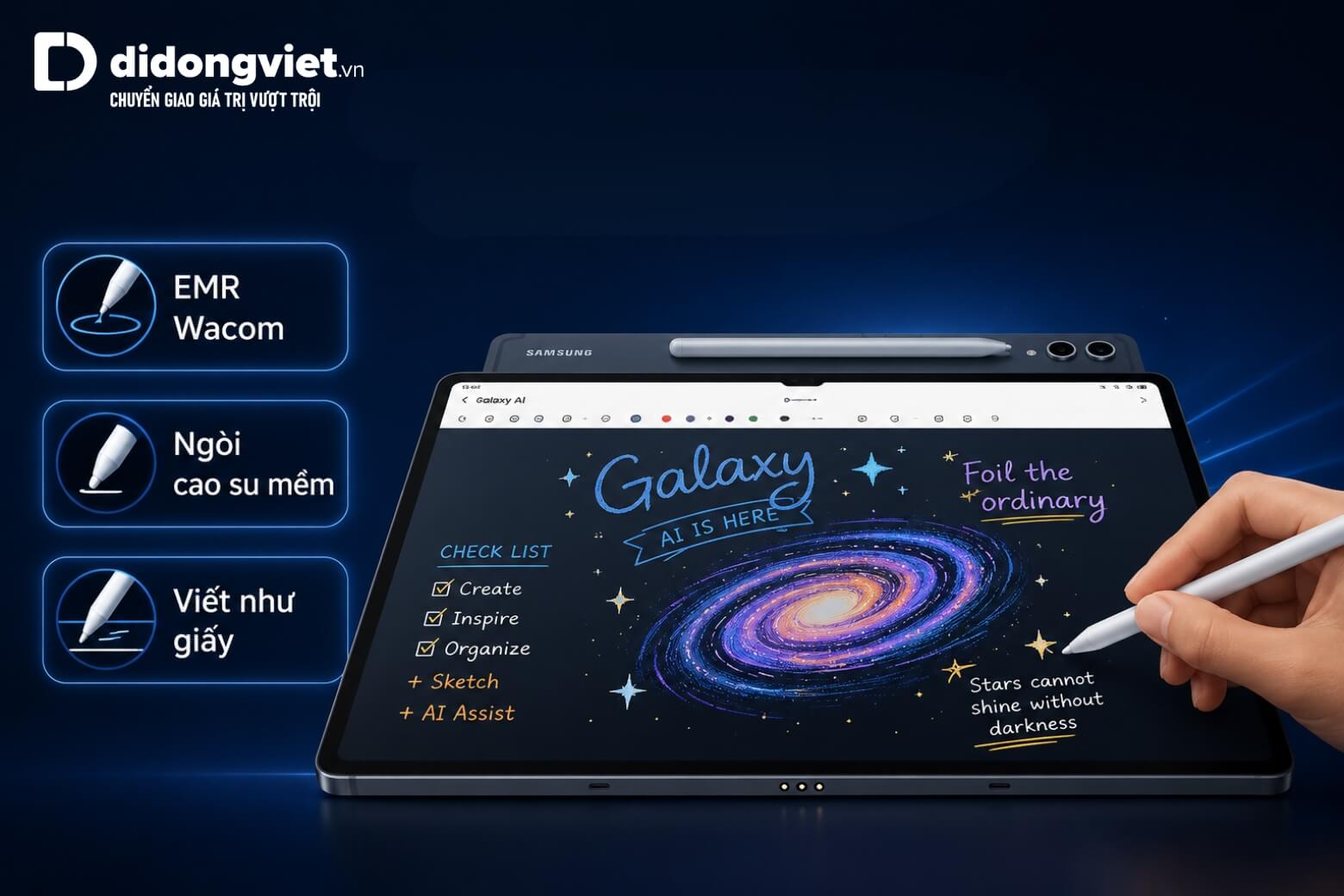 So sánh Samsung Galaxy Tab S10 Plus và iPad Air 6 M2 13 inch: Tablet nào tối ưu hơn? 10 So sánh Samsung Galaxy Tab S10 Plus và iPad Air 6 M2 13 inch bút S Pen