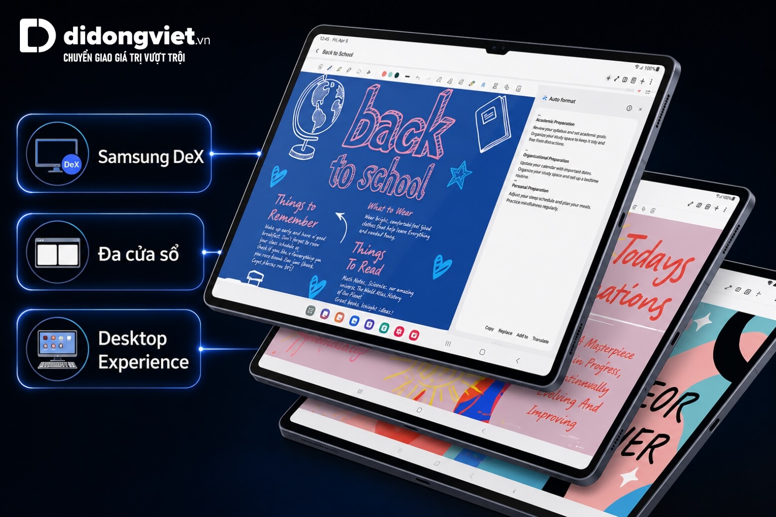 So sánh Samsung Galaxy Tab S10 Plus và iPad Air 6 M2 13 inch: Tablet nào tối ưu hơn? 12 So sánh Samsung Galaxy Tab S10 Plus và iPad Air 6 M2 13 inch chế độ DeX