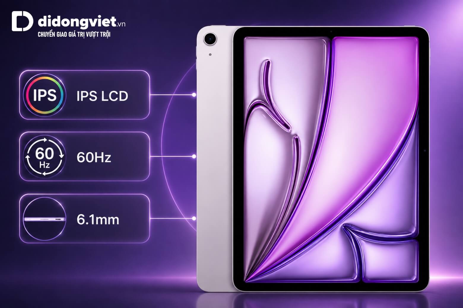 So sánh Samsung Galaxy Tab S10 Plus và iPad Air 6 M2 13 inch: Tablet nào tối ưu hơn? 9 So sánh Samsung Galaxy Tab S10 Plus và iPad Air 6 M2 13 inch màn hình IPS LCD