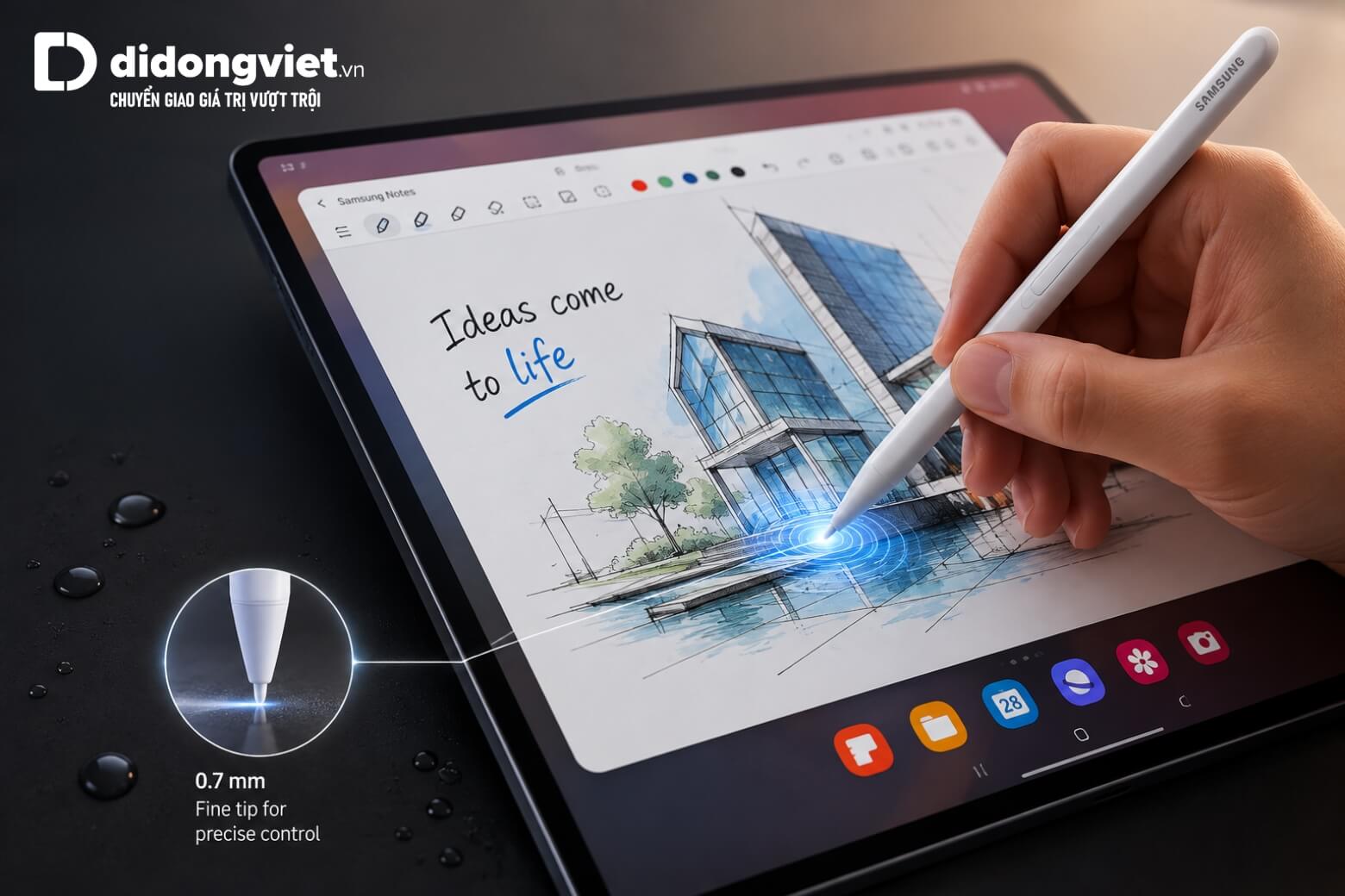 So sánh Samsung Galaxy Tab S10 Plus và Xiaomi Pad 6S Pro : Nên mua máy nào? 16 So sánh Samsung Galaxy Tab S10 Plus và Xiaomi Pad 6S Pro bút S-Pen