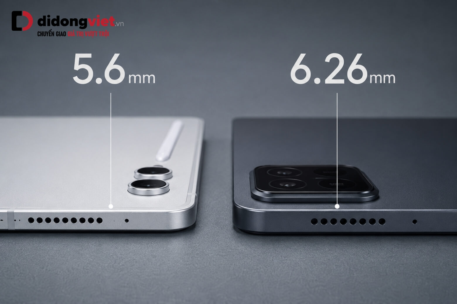 So sánh Samsung Galaxy Tab S10 Plus và Xiaomi Pad 6S Pro : Nên mua máy nào? 10 So sánh Samsung Galaxy Tab S10 Plus và Xiaomi Pad 6S Pro khung máy