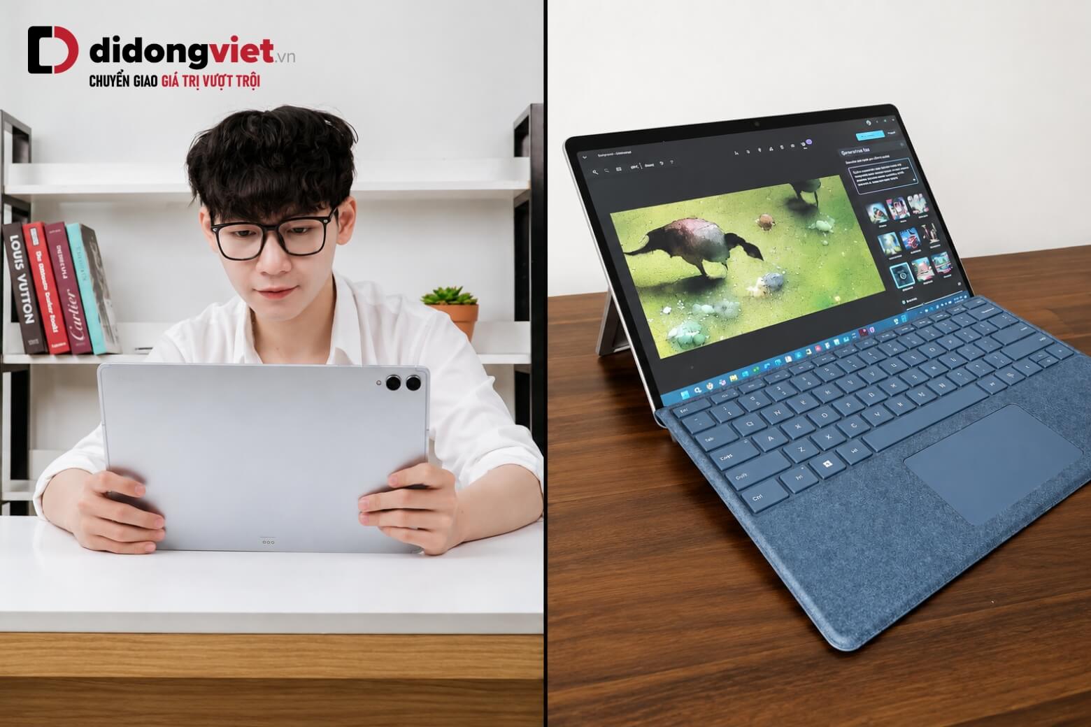 So sánh Samsung Galaxy Tab S11 Ultra và Surface Pro 11: Chọn Windows hay Android cho công việc? 14 So sánh Samsung Galaxy Tab S11 Ultra và Surface Pro 11 chọn máy