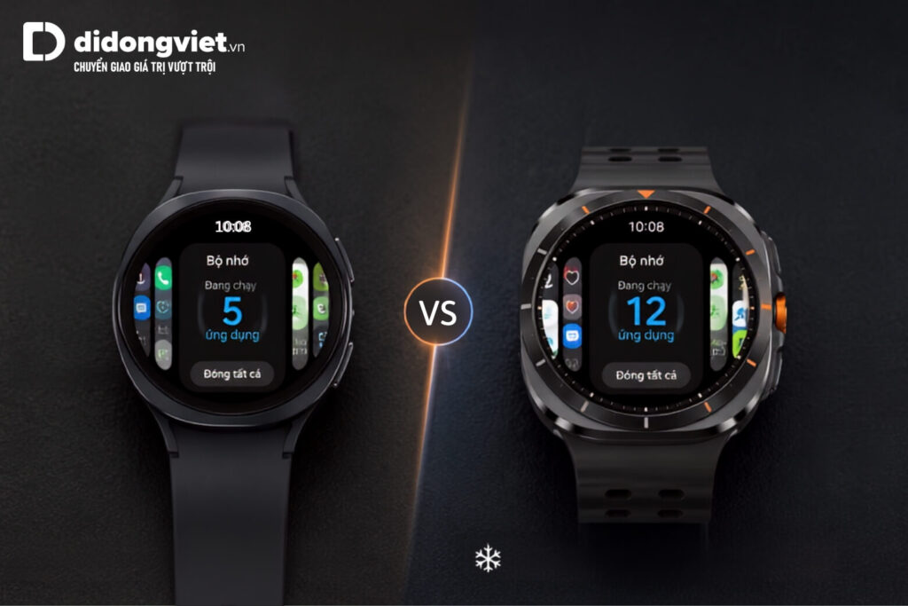 So sánh Samsung Galaxy Watch9 LTE và Galaxy Watch8 LTE: Đánh giá chênh lệch chi phí và công nghệ 5 So sánh tốc độ xử lý giữa Galaxy Watch9 LTE và Watch8 LTE khi chạy tác vụ nặng