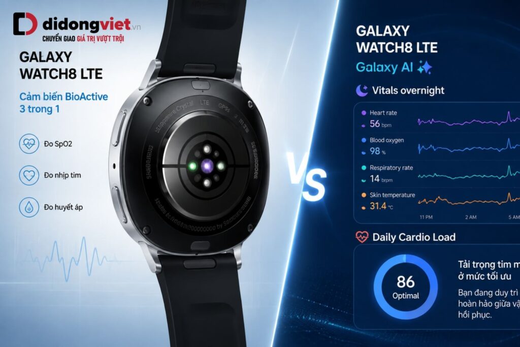 So sánh Samsung Galaxy Watch9 LTE và Galaxy Watch8 LTE: Đánh giá chênh lệch chi phí và công nghệ 7 Phần cứng giống nhau, khác biệt nằm ở bộ não Galaxy AI. Bạn chọn bên nào?