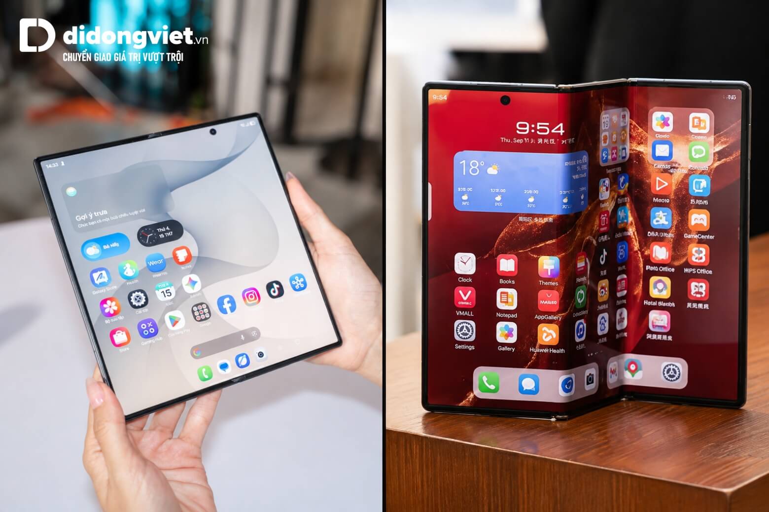 So sánh Samsung Galaxy Z Fold8 Ultra và HUAWEI Mate XT ULTIMATE: Lựa chọn nào bảo vệ tài chính? 8 So sánh Samsung Galaxy Z Fold8 Ultra và HUAWEI Mate XT ULTIMATE màn hình