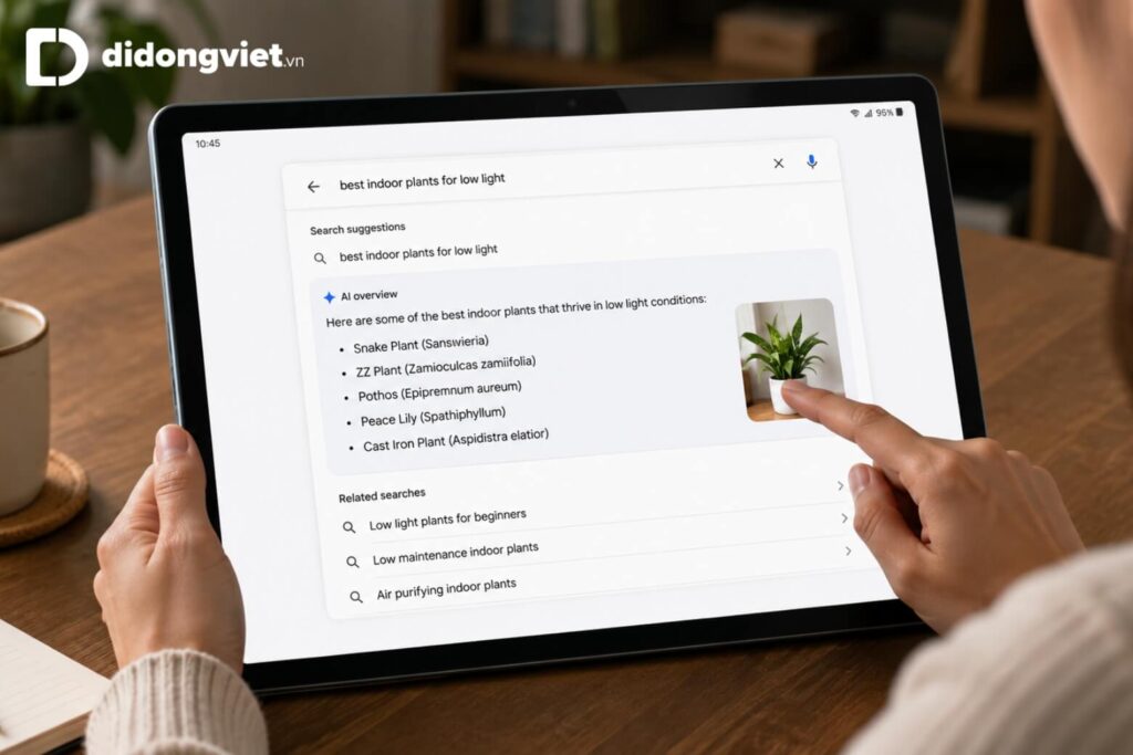 So sánh Samsung Tab A11 Plus và Tab A9 Plus: Lựa chọn nào phù hợp nhu cầu? 7 Tính năng trợ lý ảo Google Gemini AI hỗ trợ tìm kiếm trên Samsung Tab A11 Plus