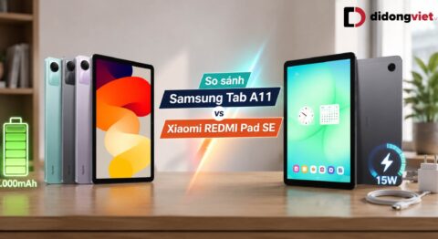 So sánh Samsung Tab A11 và Xiaomi REDMI Pad SE: Lựa chọn nào phù hợp tầm giá 4-5 triệu?