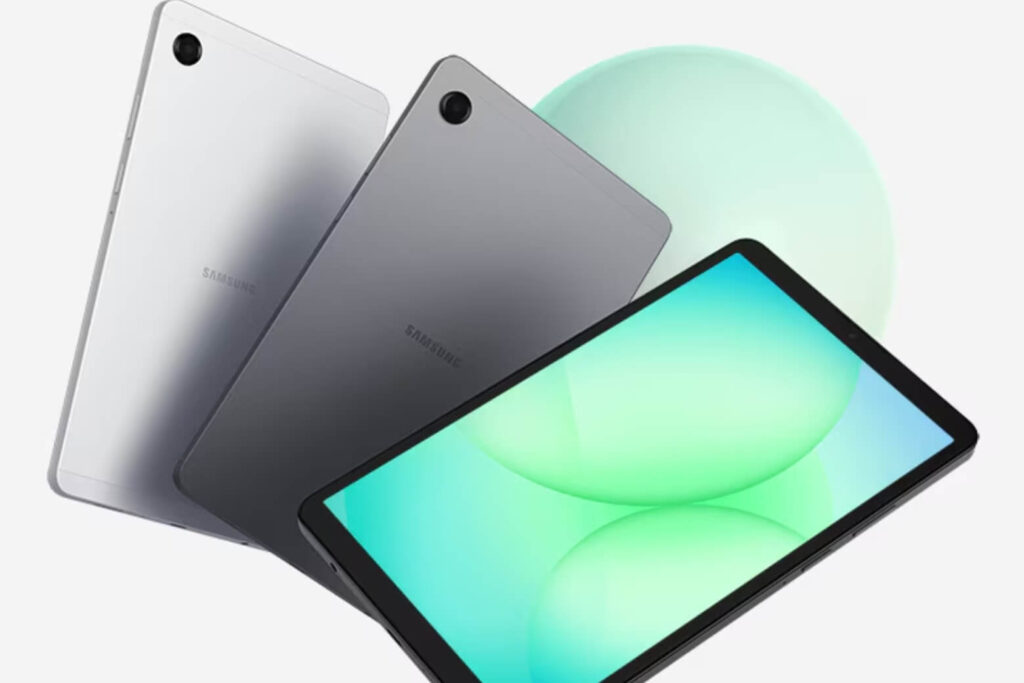 So sánh Samsung Tab A11 và Xiaomi REDMI Pad SE: Lựa chọn nào phù hợp tầm giá 4-5 triệu? 7 Samsung Tab A11 nổi bật với thiết kế nhỏ gọn 8.7 inch, chỉ 335g, dễ cầm nắm và phù hợp cho trẻ em học tập.