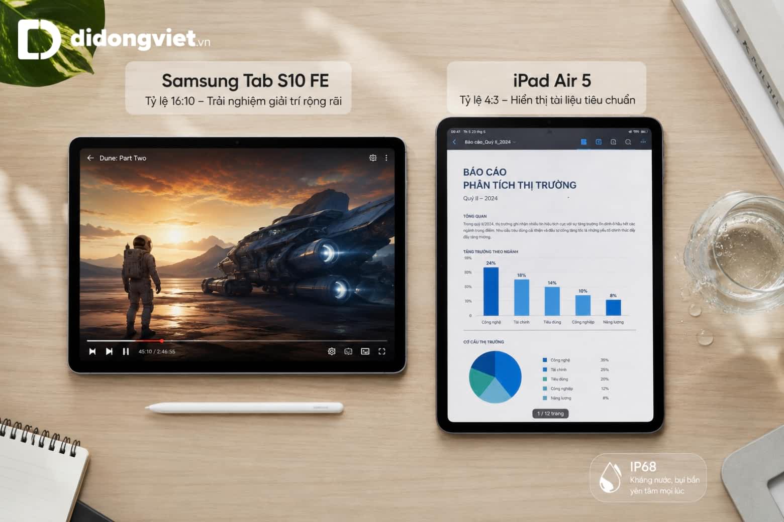 So sánh Samsung Tab S10 FE và iPad Air 5: Bài toán tổng chi phí sở hữu thực tế 6 So sánh tổng chi phí sở hữu mua iPad Air 5 và Samsung Tab S10 FE