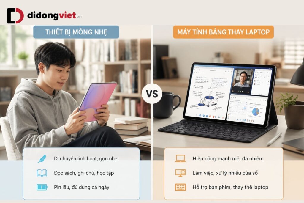 So sánh Samsung Tab S10 Lite và Tab S10 FE Plus: Chọn tablet mỏng nhẹ hay máy tính bảng thay laptop? 4 So sánh Samsung Tab S10 Lite và Tab S10 FE Plus