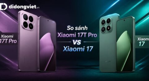 so sánh Xiaomi 17T Pro và Xiaomi 17