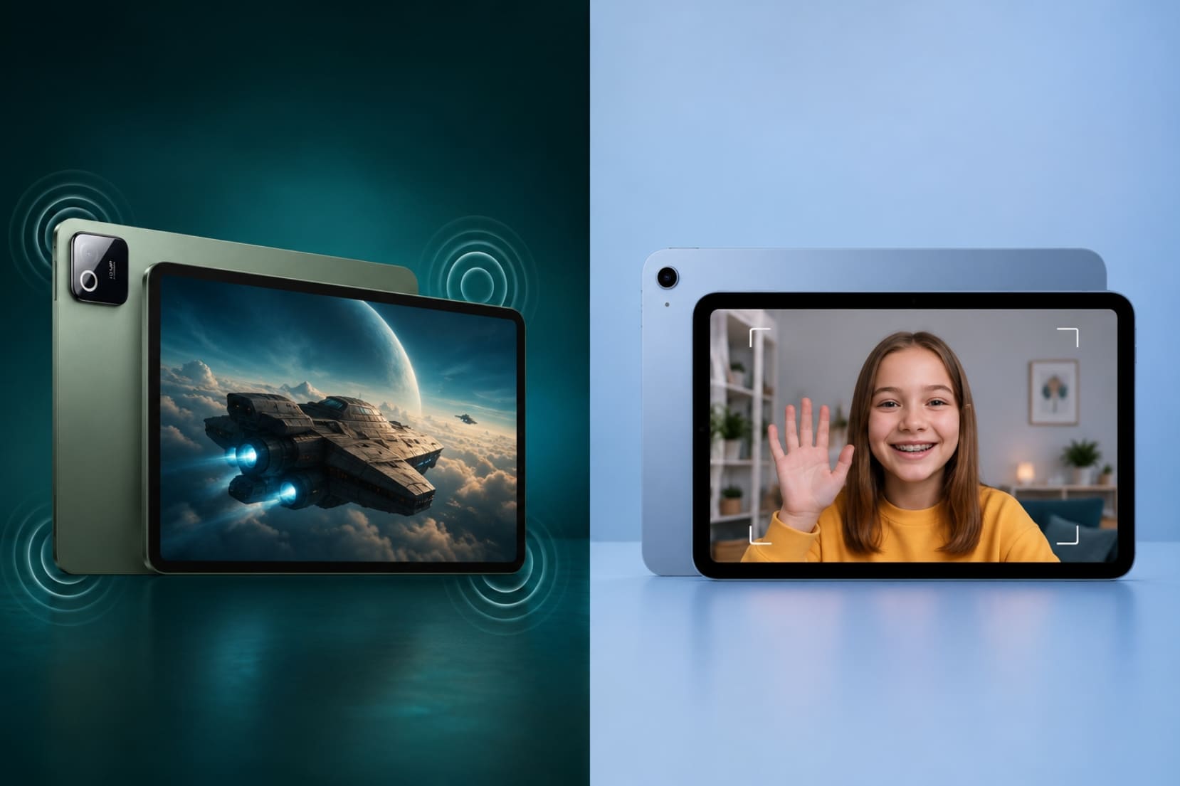 So sánh Xiaomi Pad 8 và iPad Gen 11: Nên mua máy nào? 14 iPad mạnh về gọi video, Xiaomi nổi bật với trải nghiệm âm thanh