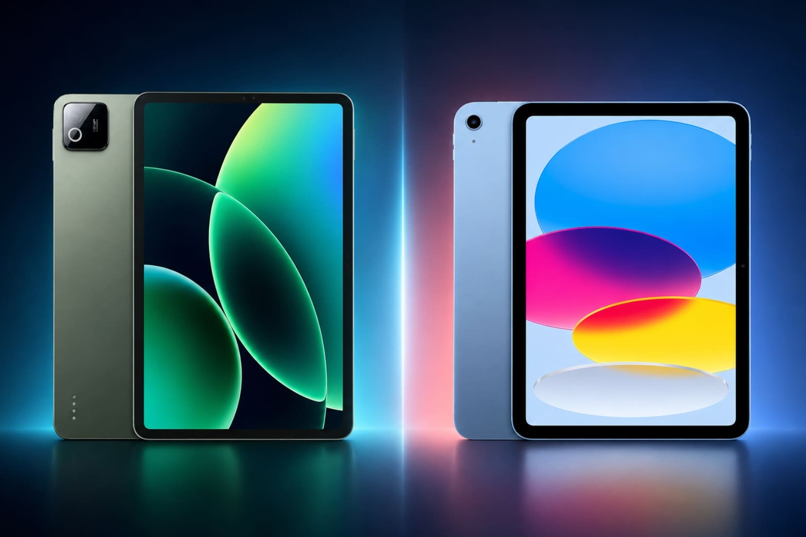 So sánh Xiaomi Pad 8 và iPad Gen 11: Nên mua máy nào? 10 Hai thiết kế có ưu thế riêng về độ mỏng, trọng lượng và màu sắc