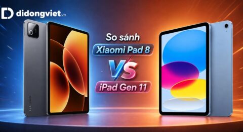 so sánh Xiaomi Pad 8 và iPad Gen 11