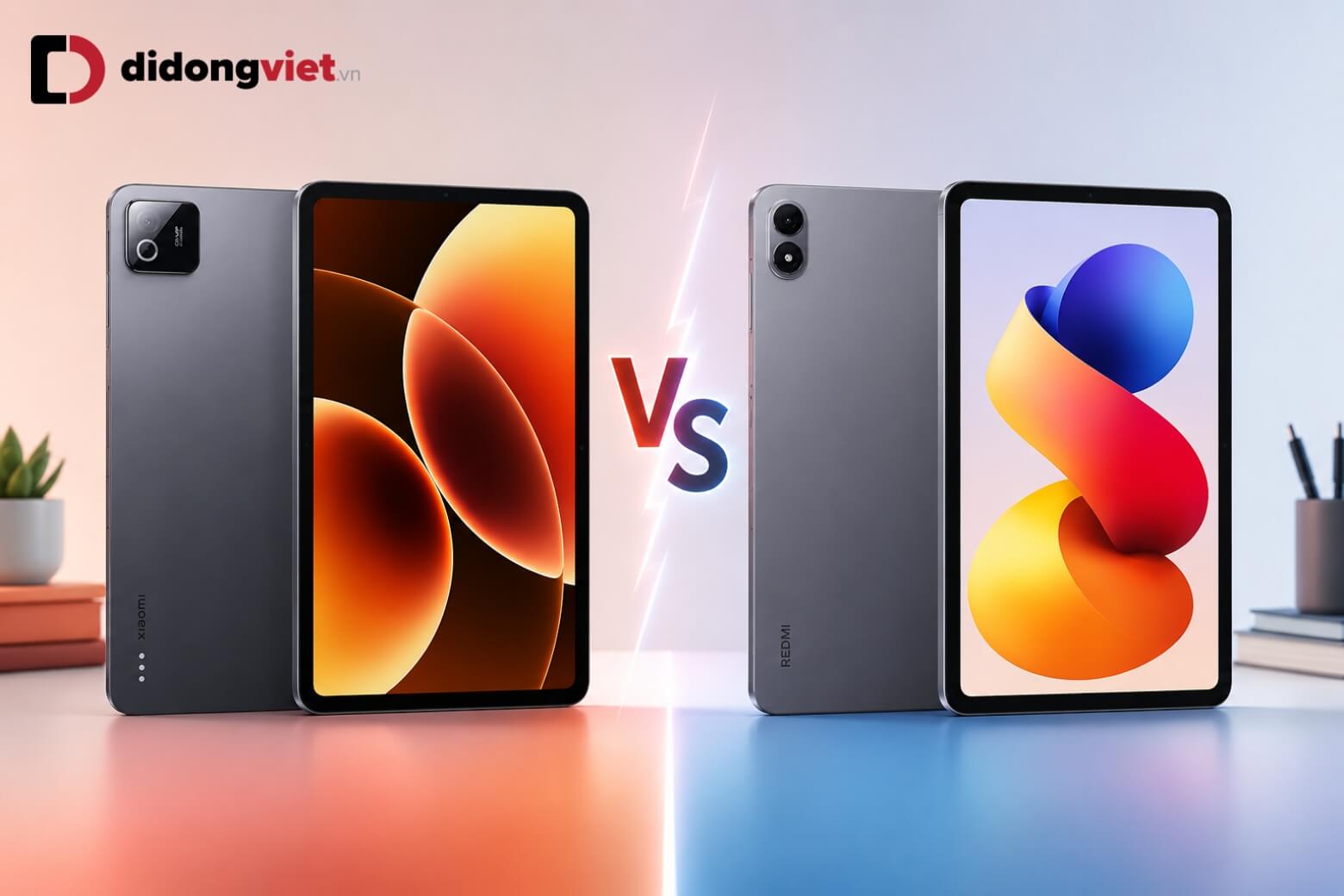 So sánh Xiaomi Pad 8 và REDMI Pad 2 Pro: Chọn máy nào học tập? 9 So sánh Xiaomi Pad 8 và REDMI Pad 2 Pro thiết kế