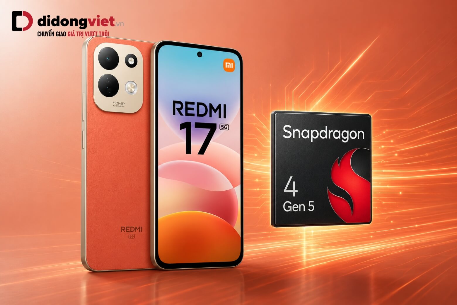 So sánh REDMI 17 4G và REDMI 17 5G: Nên chọn phiên bản nào? 8 So sánh Xiaomi REDMI 17 4G và REDMI 17 5G chip Snapdragon