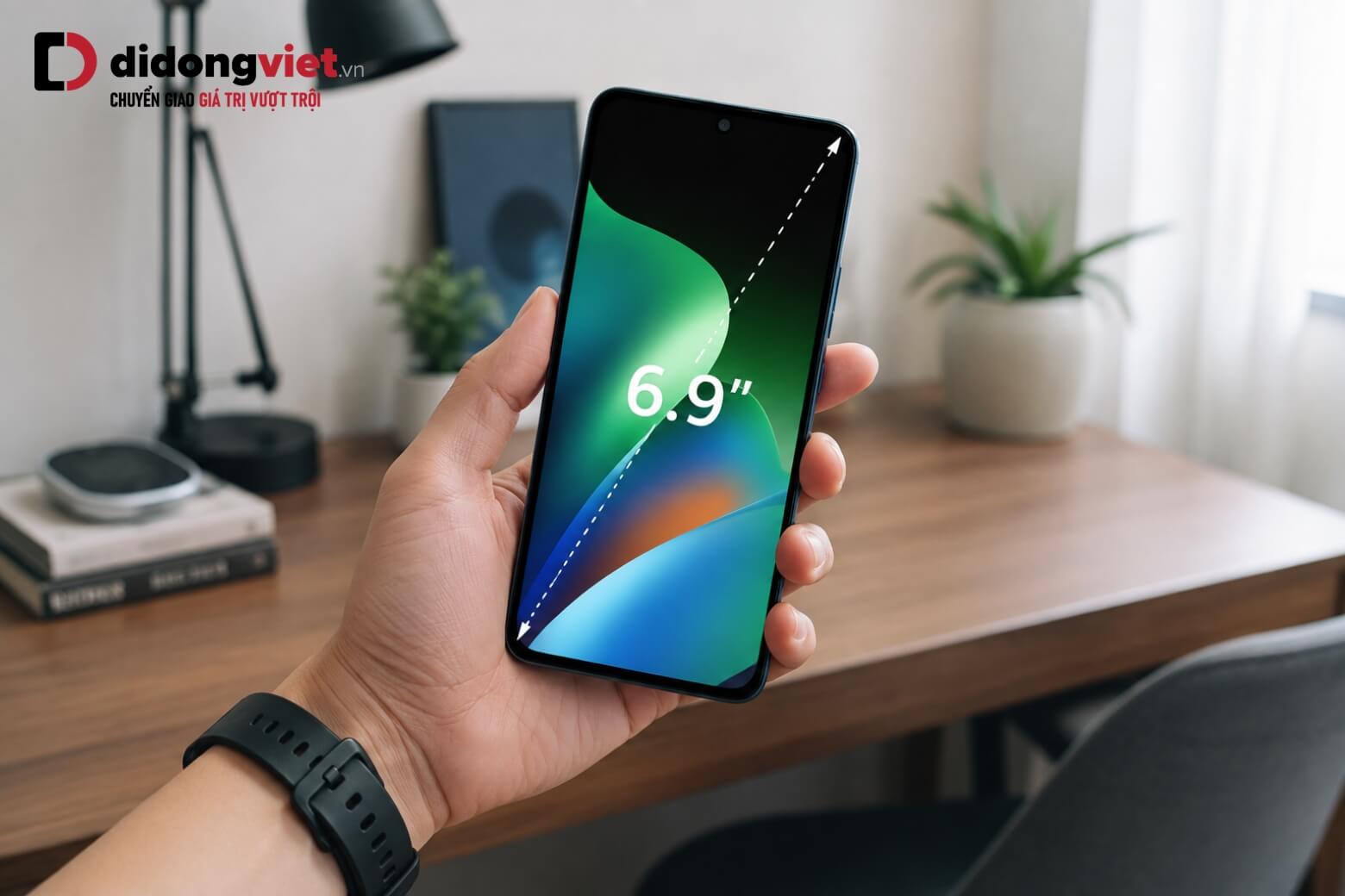 So sánh REDMI 17 4G và REDMI 17 5G: Nên chọn phiên bản nào? 6 So sánh Xiaomi REDMI 17 4G và REDMI 17 5G màn hình 6.9 inch