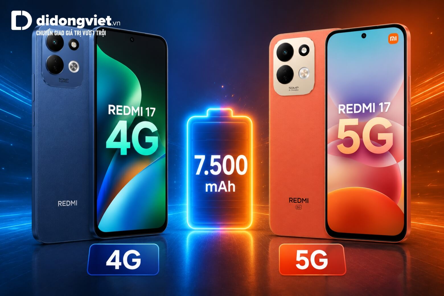 So sánh REDMI 17 4G và REDMI 17 5G: Nên chọn phiên bản nào? 9 So sánh Xiaomi REDMI 17 4G và REDMI 17 5G thời lượng pin