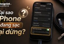 Tại sao iPhone đang sạc lại dừng? Nguyên nhân và cách xử lý Tại sao iPhone đang sạc lại dừng? Nguyên nhân và cách xử lý
