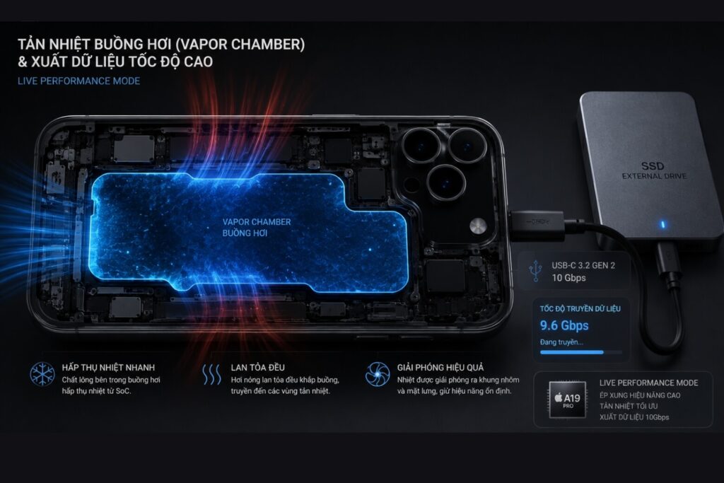 Tính năng ẩn trên iPhone 17 Pro: Tối ưu hóa phần cứng phục vụ công việc 9 Tính năng ẩn trên iPhone 17 Pro
