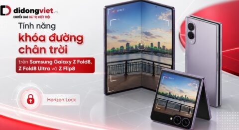 Cơ chế hoạt động của tính năng khóa đường chân trời trên Samsung Galaxy Z Fold8, Z Fold8 Ultra và Z Flip8