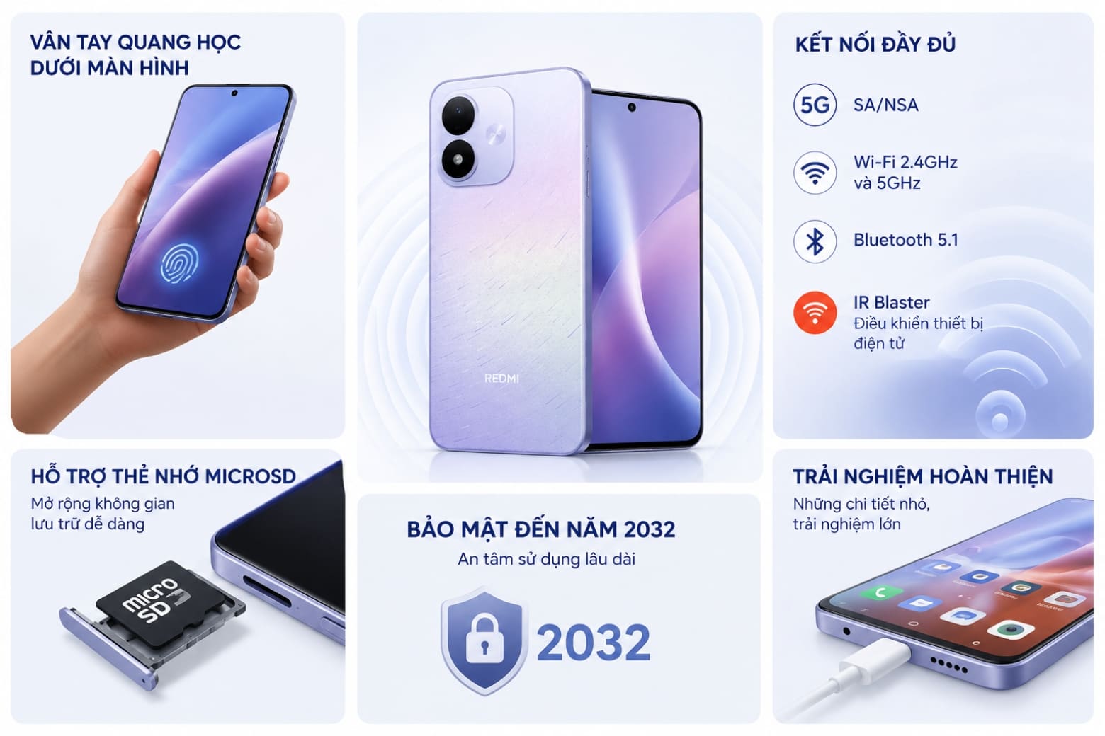 Trên tay REDMI Note 17: Khui hộp và trải nghiệm nhanh 16 Một số tiện ích nhỏ góp phần hoàn thiện trải nghiệm sử dụng REDMI Note 17