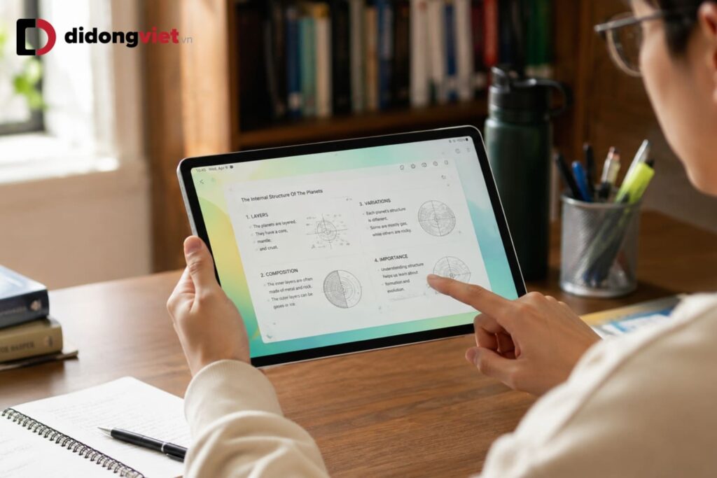 Trên tay Samsung Galaxy Tab S10 FE: Đánh giá thực tế và bài toán chi phí mua sắm 4 Trên tay Samsung Galaxy Tab S10 FE: thiết kế