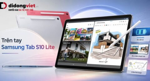 Trên tay Samsung Tab S10 Lite