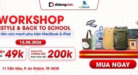 Workshop Lifestyle & Back to School Di Động Việt