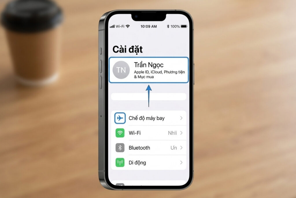 Cách xem mật khẩu iCloud trên iPhone và hướng xử lý khi lỡ quên 16 xem mat khau icloud tren iphone cach tao mat khau moi buoc 1 didongviet