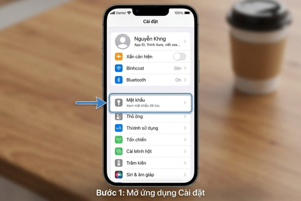 Cách xem mật khẩu iCloud trên iPhone và hướng xử lý khi lỡ quên 25 xem mat khau icloud tren iphone cach xem lai mat khau ios 17 buoc 1 didongviet