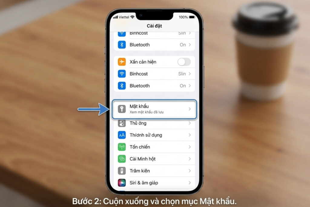 Cách xem mật khẩu iCloud trên iPhone và hướng xử lý khi lỡ quên 26 xem mat khau icloud tren iphone cach xem lai mat khau ios 17 buoc 2 didongviet