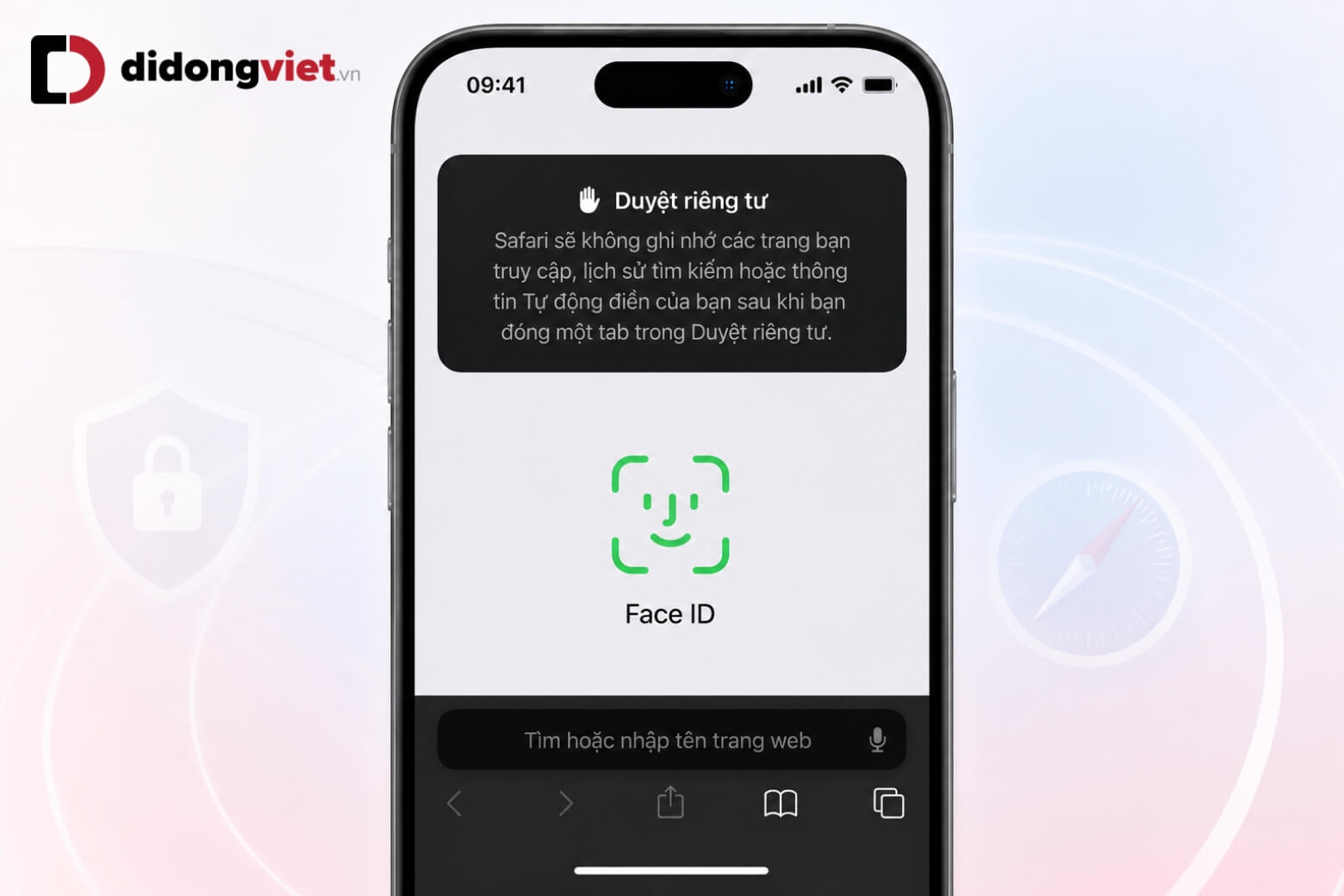 Cách xoá lịch sử Safari iPhone và dữ liệu duyệt web đơn giản 16 Xoá lịch sử safari iPhone bằng duyệt riêng tư
