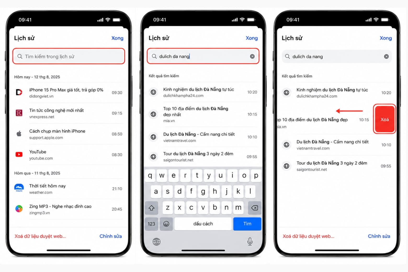 Cách xoá lịch sử tìm kiếm trên iPhone chi tiết, dễ thực hiện 16 Lịch sử Google được lưu trong tài khoản nên cần quản lý riêng khi xoá.