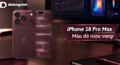 iPhone 18 Pro Max màu đỏ rượu vang: Flagship mới nhất của Apple với màu Burgundy độc quyền iPhone 18 Pro Max màu đỏ rượu vang: Flagship mới nhất của Apple với thiết kế Burgundy độc quyền