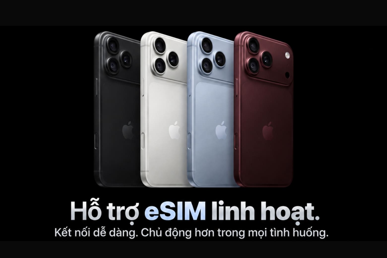 Cách cài eSIM trên iPhone 18 Pro Max nhanh và chính xác 13 iPhone 18 Pro Max hỗ trợ eSIM kép, linh hoạt khi dùng nhiều số