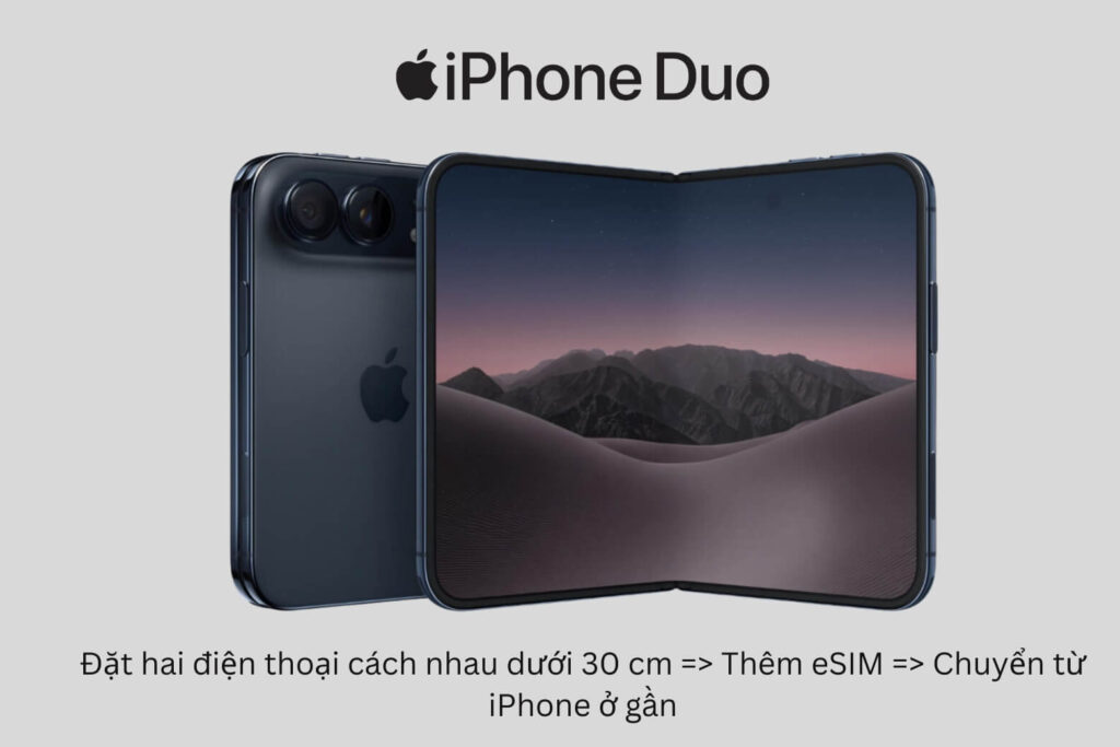 Cách cài eSIM trên iPhone Duo: Hướng dẫn thiết lập mạng di động 8 Cách cài eSIM trên iPhone Duo