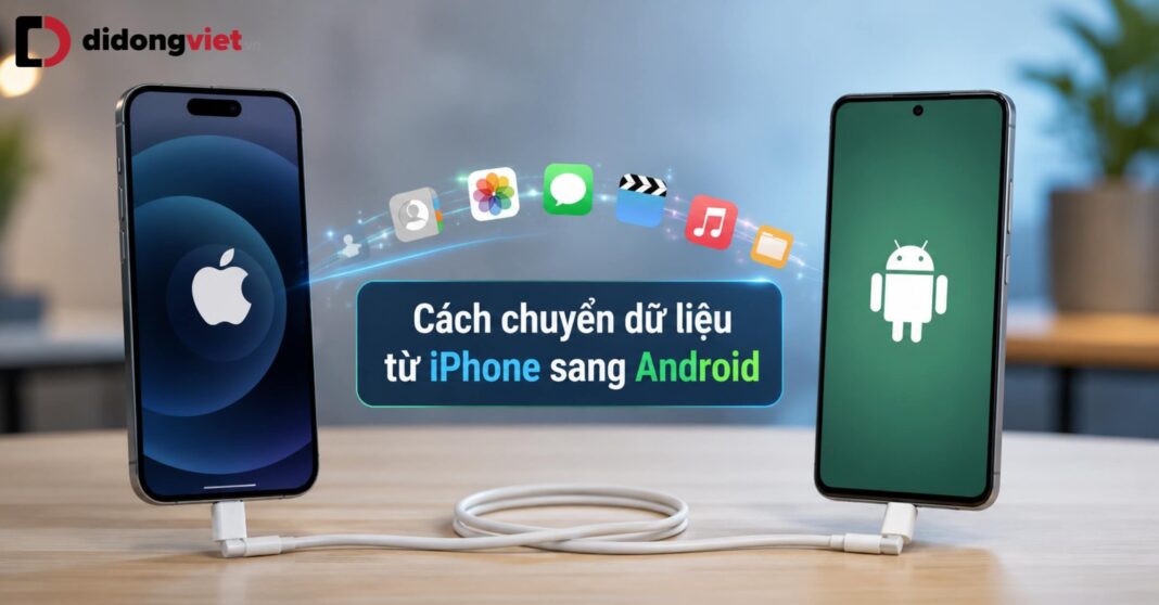 Hướng Dẫn Chuyển Dữ Liệu Từ Iphone Sang Android An Toàn Và Đầy Đủ