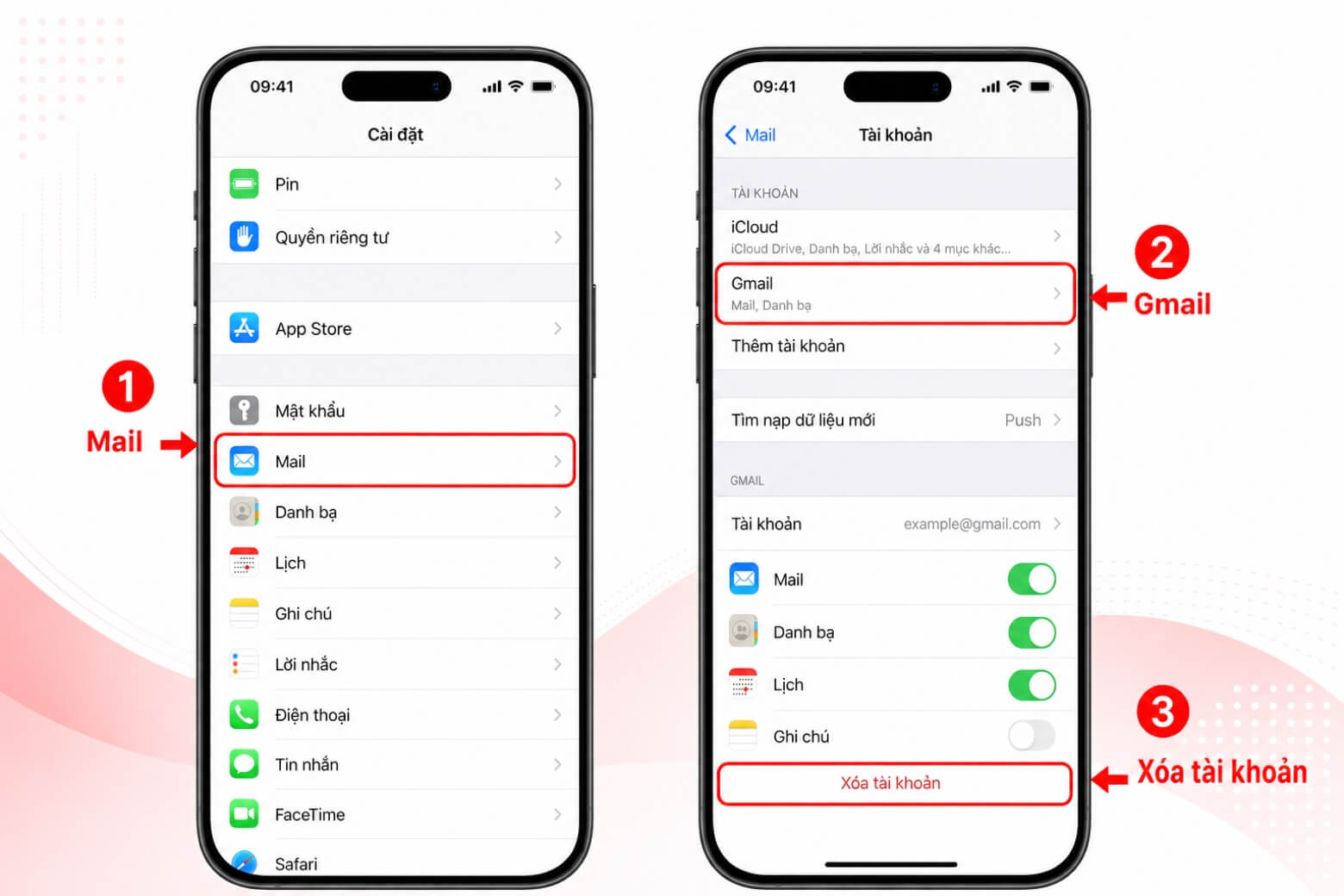 Hướng dẫn cách đăng xuất Gmail trên iPhone an toàn, dễ thực hiện 10 Cách đăng xuất Gmail trên iPhone qua ứng dụng Mail
