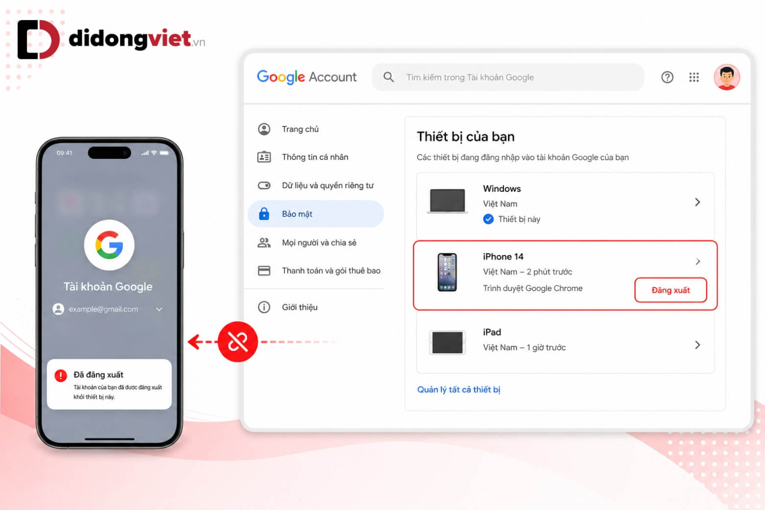 Hướng dẫn cách đăng xuất Gmail trên iPhone an toàn, dễ thực hiện 13 Cách đăng xuất Gmail trên iPhone từ xa khi mất máy
