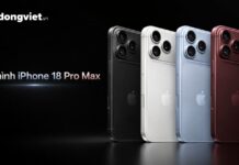 Cấu Hình Iphone 18 Pro Max