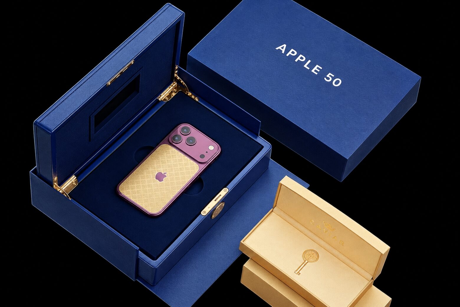 Caviar ra mắt iPhone 18 Pro mạ vàng 24K bản chế tác giới hạn 8 Caviar ra mắt iPhone 18 Pro mạ vàng 24K kèm chứng thư xác thực riêng
