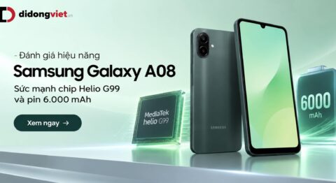 Đánh giá hiệu năng Samsung Galaxy A08: Sức mạnh chip Helio G99 và pin 6.000 mAh Đánh giá hiệu năng Samsung Galaxy A08: Sức mạnh chip Helio G99 và pin 6.000 mAh