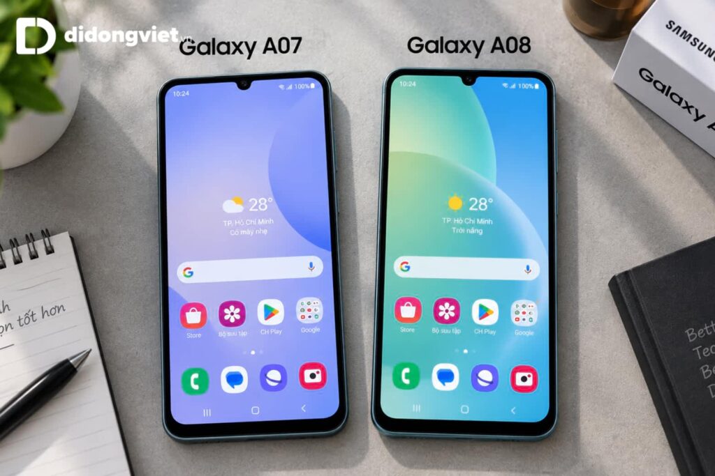 Đánh giá hiệu năng Samsung Galaxy A08: Sức mạnh chip Helio G99 và pin 6.000 mAh 14 Đánh giá hiệu năng Samsung Galaxy A08: Sức mạnh chip Helio G99 và pin 6.000 mAh