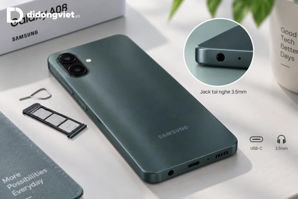 Đánh giá hiệu năng Samsung Galaxy A08: Sức mạnh chip Helio G99 và pin 6.000 mAh 8 Đánh giá hiệu năng Samsung Galaxy A08: Sức mạnh chip Helio G99 và pin 6.000 mAh