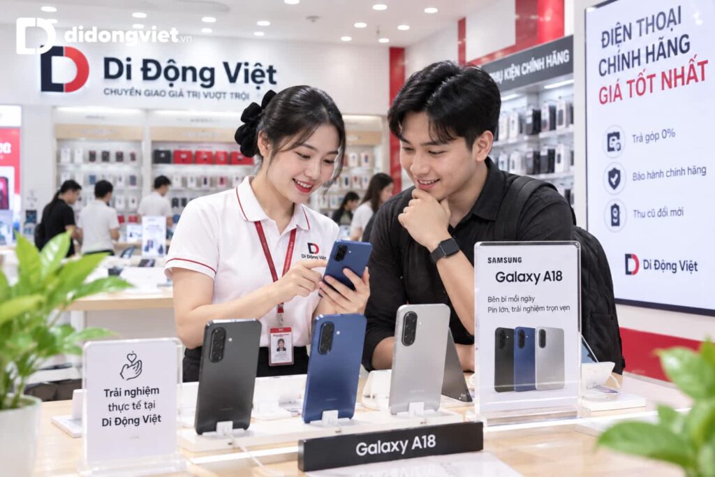 Đánh giá pin Samsung Galaxy A18: Thời lượng 5000mAh thực tế và tốc độ sạc 25W 8 Đánh giá pin Samsung Galaxy A18