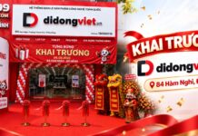 Tưng bừng khai trương cửa hàng Di Động Việt 84 Hàm Nghi, Đà Nẵng: Ưu đãi bùng nổ, hotsale nguyên ngày